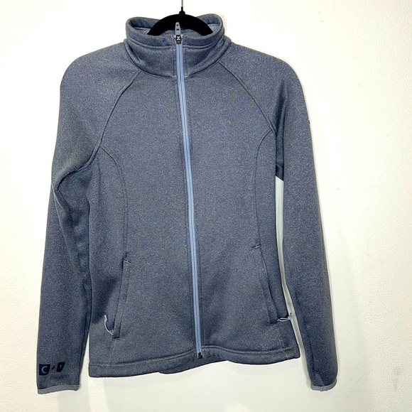 The North Face Gray Zip Up Jacket - Picture 1 of 6